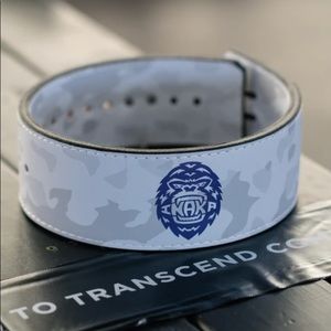 Inaka White Lever Belt 13mm